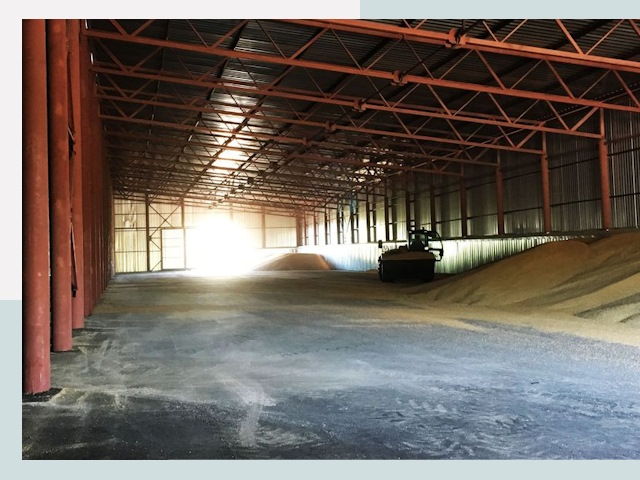 Строительство зернохранилищ в Анапе