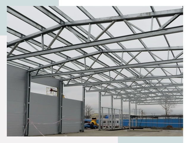 Строительство складов в Анапа от 623 руб. за м²