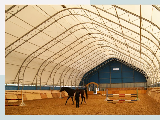 Строительство конных манежей в Анапе