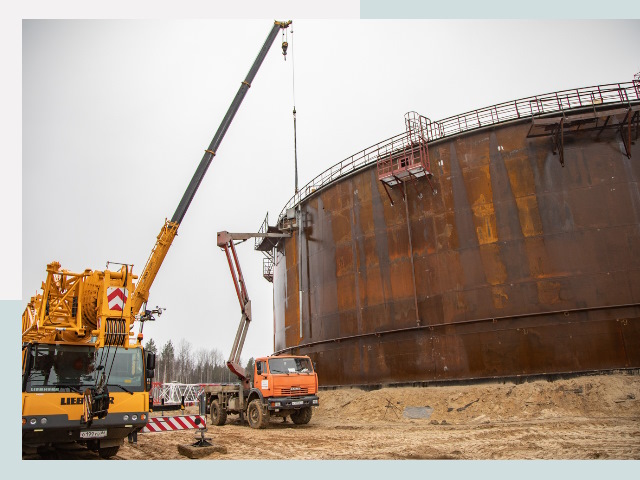 Монтаж резервуаров в Анапе от 623 руб. за м³