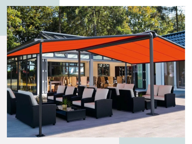 Навесы для кафе и ресторанов в Анапе