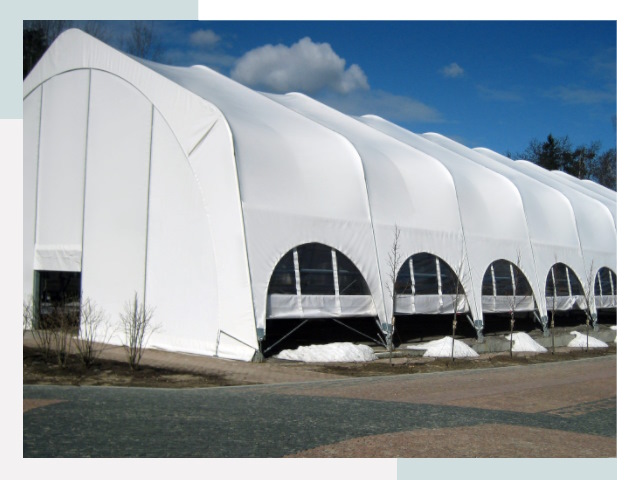 Каркасно-тентовые сооружения в Анапе