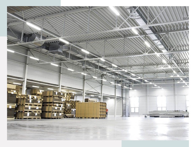 Освещение ангаров в Анапе