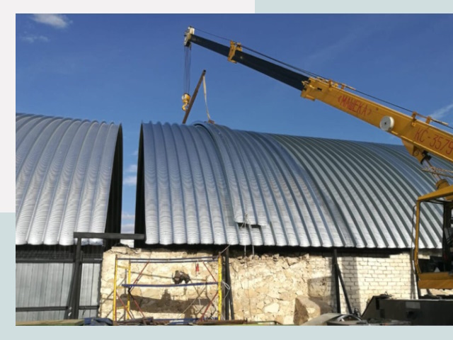 Реконструкция ангаров в Анапе от 623 руб.