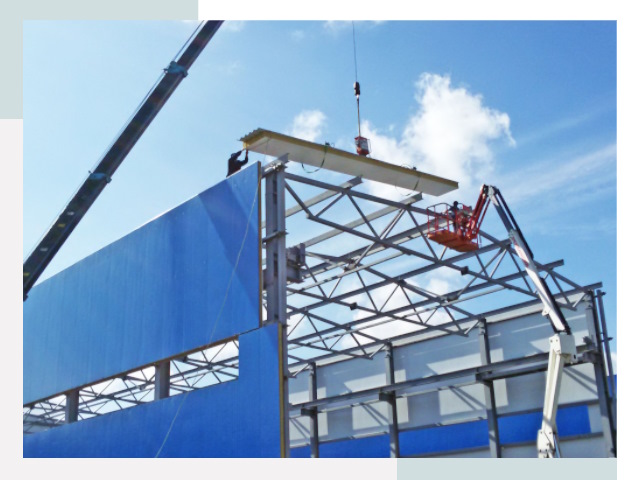 Монтаж сэндвич-панелей в Анапе
