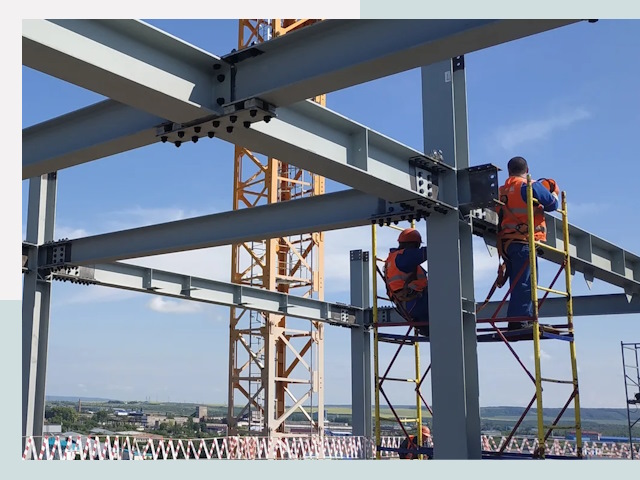 Монтаж металлоконструкций в Анапе